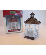 Lemax Village 24817A  Wooden Gazebo Round   L135 - $14.20