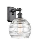Sconce Athens Deco Swirl 8&quot; Matte Black Ballston Cleat 1 Lt. 516-1W-BK-G... - €162,18 EUR