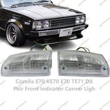 Toyota Corolla E70 KE70 E70 TE71 DX Front Indicator Corner Light Lamps P... - £28.59 GBP