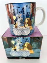 VTG Walt,  Disney Store Lady and the Tramp Dogs Coffee Cup/Mug in Box - $354.85 MXN