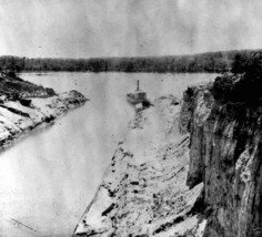 Dutch Gap Canal construction April 1865 James River New 8x10 US Civil Wa... - $8.81