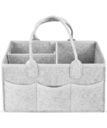 Anymom Mommy Diaper Bag Light Grey Organizer Multifunctional Newborn Thi... - €30,77 EUR