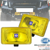 New 2 units HELLA Comet 450 Yellow Lens H3 12V Driving Fog Light Lamp Part 4x4 - £162.98 GBP