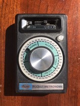 Franz POCKET METRONOME  EM-900 New Haven, CT Vintage Tested/Works - £15.46 GBP