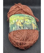 Vintage Reddish Brown Jacques Fonty Alpaca / Wool 50/50 Blend 50g - £3.93 GBP
