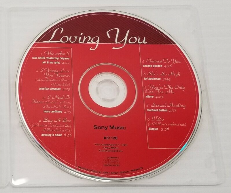 Loving You by Various Artists (CD, 2000 Sony Music) - $5.93