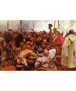 Zaraporoski Cossacks send the Turkish Sultan Mahmoud IV a letter 20 x 30 Poster - €22,49 EUR