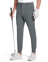 SERAMY Men's Golf Joggers Slim Fit Stretch Pants 5 Pockets Ink Gray Size XXL - $398.37 MXN