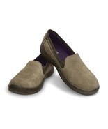 AnyWeather Suede Loafer Khaki W5 Crocs - $14.02