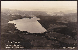 Fairlee, VT RPPC Air View of Lake Morey - H.W. Richardson Photo - £10.07 GBP