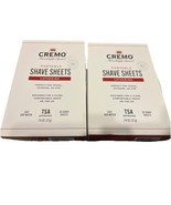 Cremo Portable Lathering Shave Sheets For Travel, TSA Approved, NEW IN BOX - $37.99