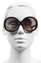  Tom Ford Women&#39;s TF0388 01B Gisella Oversized Sunglasses - £172.99 GBP