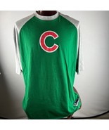 Chicago Cubs Green Raglan 3XL Jersey Shirt - £27.37 GBP