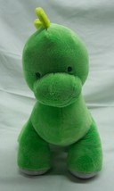 Carter&#39;s Soft Green Musical Dinosaur W/ Movement 9&quot; Baby Plush Stuffed Animal - £23.74 GBP