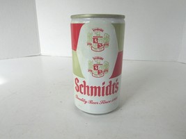 SCHMIDT&#39;S BEER CAN 12 OZ QUALITY BEER SINCE 1860 PULL TAB  - $54.74 MXN
