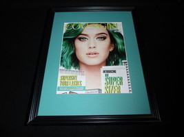 Katy Perry 2015 Covergirl Super Sizer Mascara Framed ORIGINAL Advertisement D - £27.21 GBP
