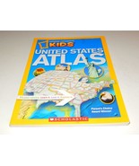 NATIONAL GEOGRAPHIC KIDS- UNITED STATES ATLAS BOOK- GOOD - W15 - £4.36 GBP