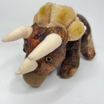 Triceratops Dinosaur Plush Douglas Cuddle Toys Stuffed Animal with Sound... - £9.96 GBP