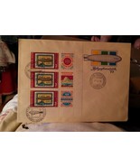 1977 Braunschweig San Marino Stamp Set on Belyegbemutatok Envelope Graf ... - $30.00