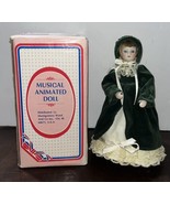 Vntg Montgomery Ward Musical Animated Doll 48-39123 &quot;Greensleeves&quot; Toy L... - $22.30