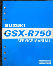 1995 1998 1999 SUZUKI GSX R750 Repair Service Shop Manual 99500-37083-03E - $99.98
