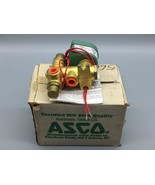 NEW ASCO 8300D64U NEW ASCO RED HAT SOLENOID VALVE 3/8&quot; &amp; 60PSI PN# 8300D... - $195.00