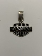 Vintage Harley Davidson Motorcycles Sterling Silver Pendant Signed Mexico - £31.41 GBP