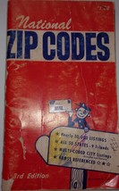 National Zip Codes 3rd Edition 1968 - $6.99