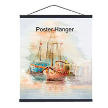 Wooden Art Hanger - 30cm/Black - $30.21 CAD
