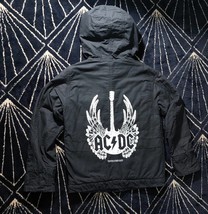 AC/DC Vintage supreme Jacket 100% Heavyweight cotton Leidseplein Black Size : XL - £224.74 GBP