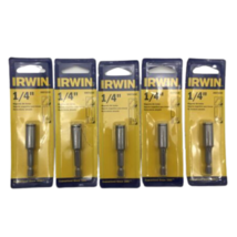 Irwin 3557121C Magnetic Bit Holder 1/4&quot; Pack of 5 - £35.61 GBP