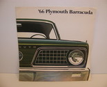 1966 PLYMOUTH BARRACUDA SALES BROCHURE ORIGINAL - $26.99