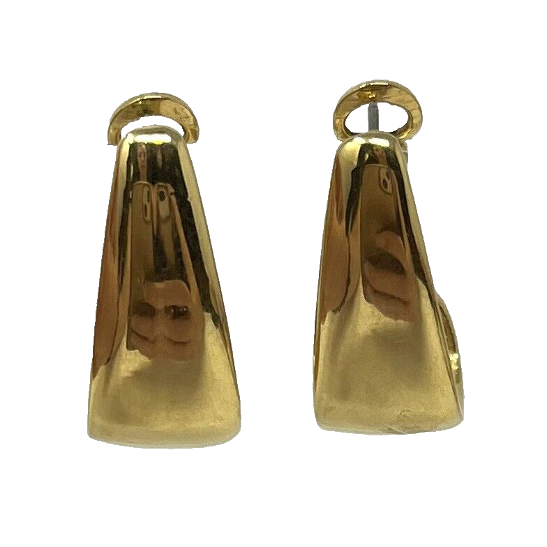 Premier Designs Goldtone Hoop Leverback Earrings - $14.24