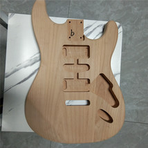 Single Wave Electric Guitar Alder Body,Fit For ST Guitar  No Paint HG-41... - £120.93 GBP