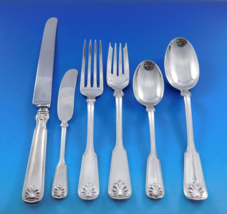 Shell and Thread by Tiffany Sterling Silver Flatware Set 12 Service 72 pieces - €11.008,50 EUR