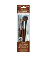 Royal Brush Gold Taklon Value Pack Brush Set With Mop - $33.57 CAD