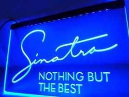 Frank Sinatra Singer Illuminated LED Neon Sign Home Decor, Lights Décor Art  - £20.77 GBP+