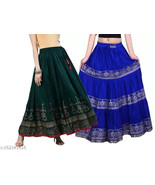 Free Shipping Women Dress Skirt Peticoat Frock Maxi Punjabi Ghagra Combo... - $690.73 MXN