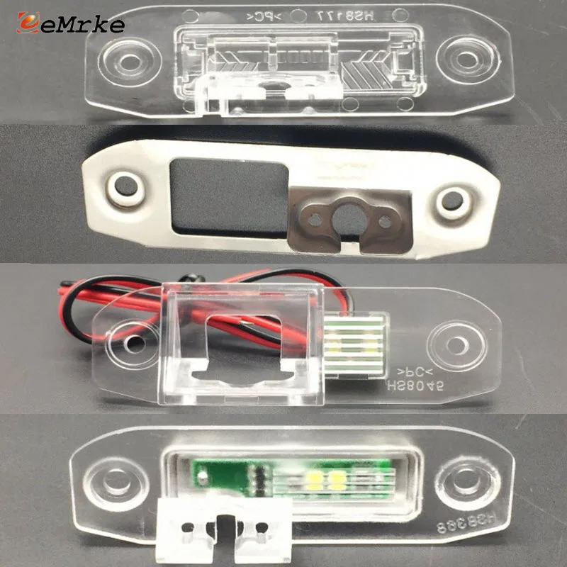 EEMRKE Car Rear View Camera Bracket Housing License Plate Lights Mount f... - $14.95+