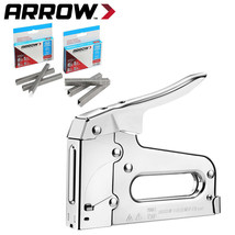 Arrow T50 Heavy Duty Staple Gun Kit With 3750PC T50 1/4&quot; 3/8&quot; 1/2&quot; Steel... - £39.30 GBP