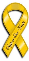 Support Our Troops Window Cling - $67.57 MXN