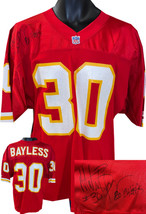 Martin Bayless signed Official Wilson NFL Authentic Onfield Kansas City Chiefs J - £235.16 GBP