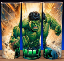 Hulk Smash Action Comic Style Cup Mug Tumbler 20oz - £15.79 GBP