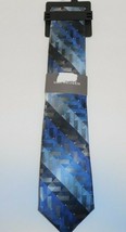 Van Heusen Tie Mens Blue Grey New  - £21.95 GBP