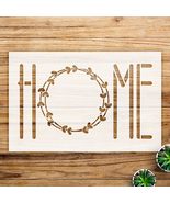 Welcome Wreath Stencil Pattern for doormats and Crafts, Reusable Mylar T... - $21.43 CAD+