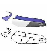 Custom Kawasaki Seat Cover 900 ZXI 1995 1996 1997 1100 ZXI 1995 1996 1997  - $2,502.91 MXN