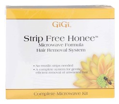 GiGi Strip Free Honee Complete Hair Waxing, at Home Hair Removal Kit - £28.76 GBP