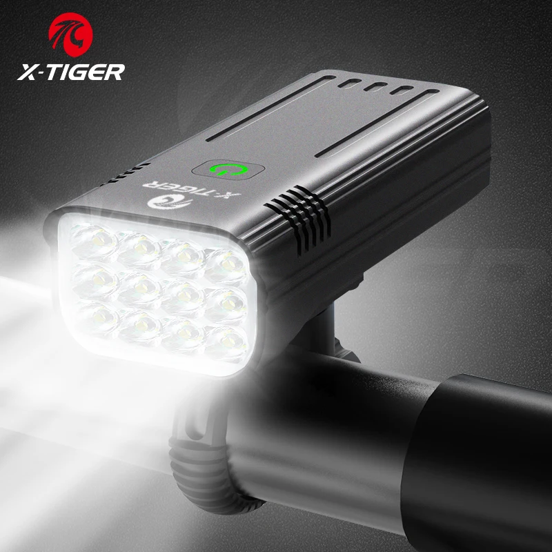 X-Tiger Bike Light Headlight Bicycle Lamp With Power Bank Rechargeable LED - £36.95 GBP+