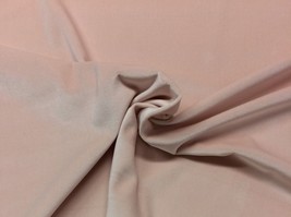 Ballard Designs Signature Velvet Blush Pink Furniture Fabric By The Yard 56&quot;W - £27.40 GBP