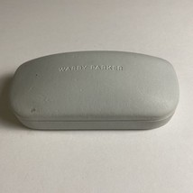 Warby Parker Eye Glasses Cases Light Gray Hard Clam Shell Sunglass Case - £4.59 GBP